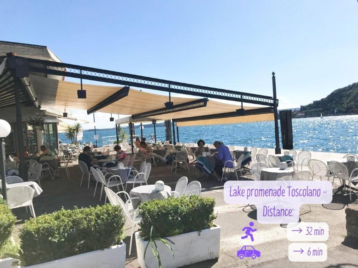 Panorama Lake View, Pool & Garden, 2 Bathrooms, Kingsize & Single-Beds, Fast Internet Toscolano Maderno Exterior photo